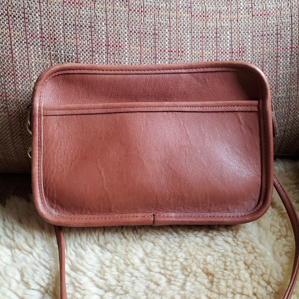 Vintage Coach Carnival Bag in British Tan.